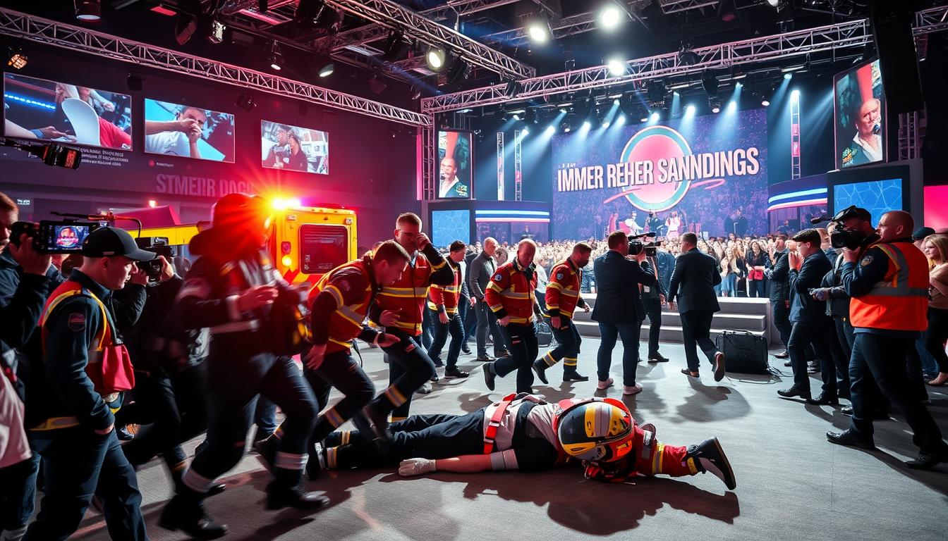 Notarzt Einsatz bei Stefan Mross