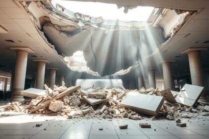 Palma Flughafen Decke eingestürzt