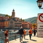 Portofino Barfußlaufen verboten