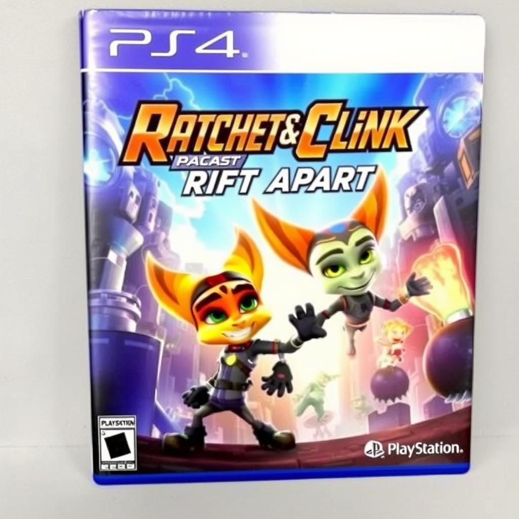 Ratchet & Clank: Rift Apart Cover für PlayStation 5 Gaming für alle Familien Ratchet & Clank: Rift Apart Cover für PlayStation 5 Gaming für alle Familien