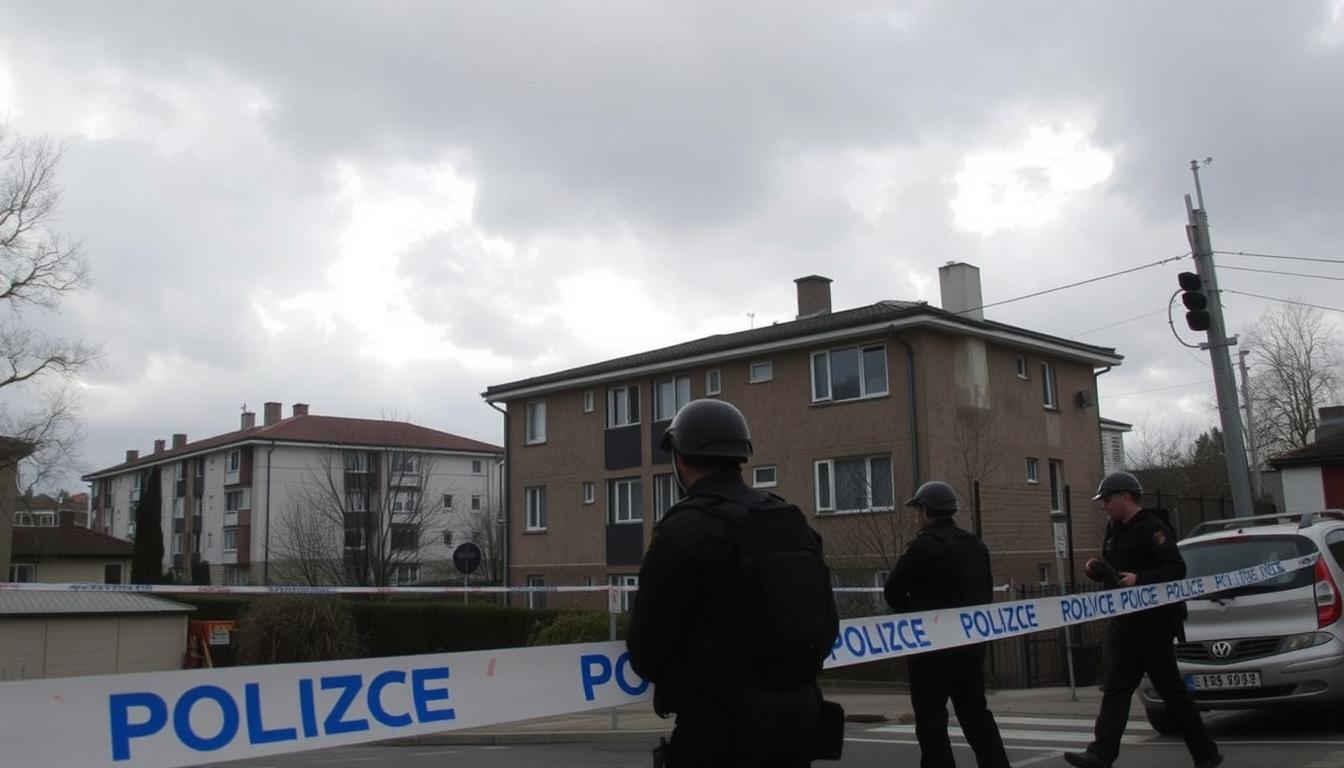 Rosengarten Polizeieinsatz