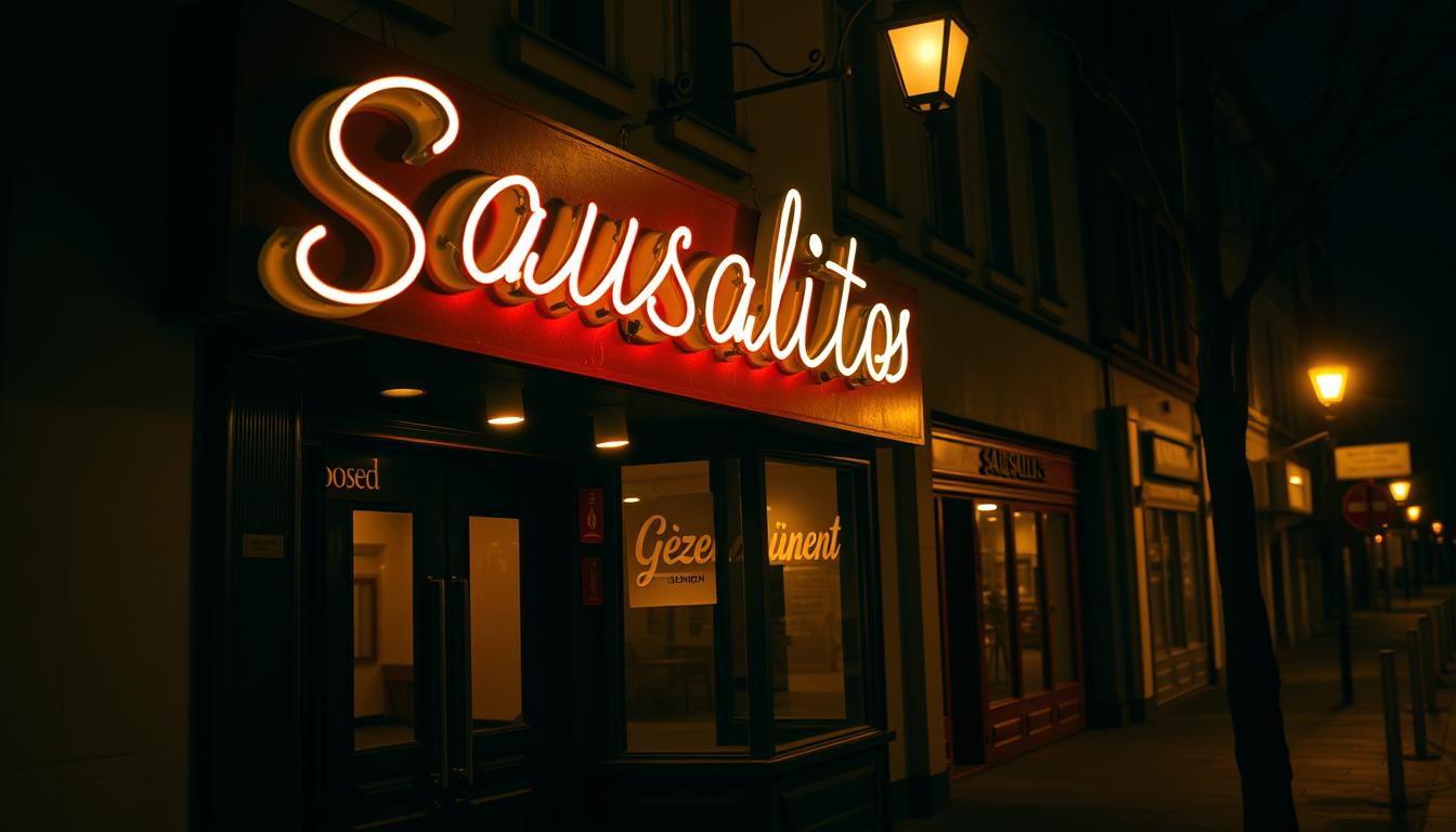 Sausalitos schliesst