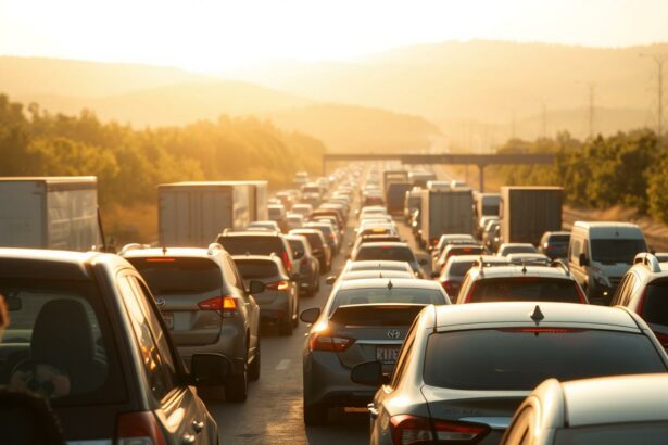 Sommerferien-Stau