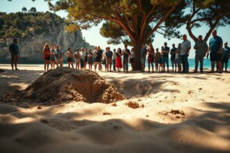 Stranddrama in Italien