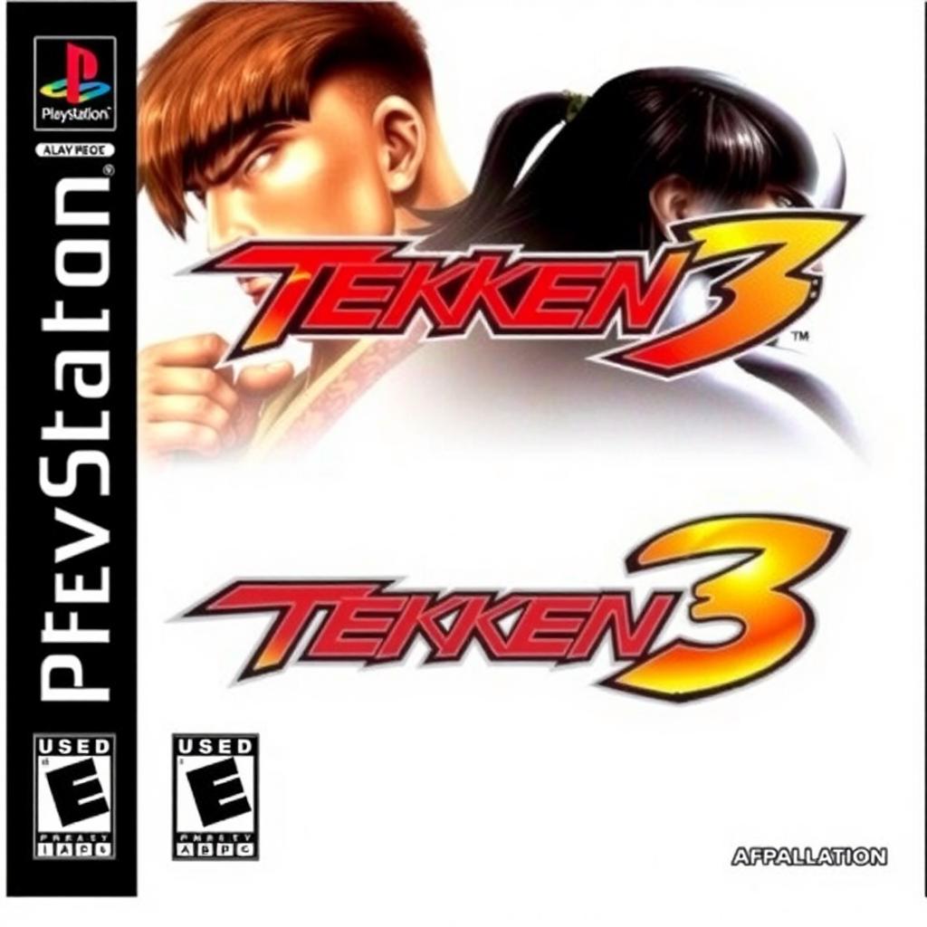 Tekken 3 Cover für PlayStation 1 Gaming für alle Kampfspiel-Enthusiasten Tekken 3 Cover für PlayStation 1 Gaming für alle Kampfspiel-Enthusiasten