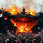 Tomorrowland Bühne abgebrannt