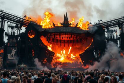 Tomorrowland Bühne abgebrannt