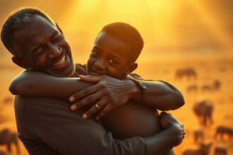 Vater findet Sohn in Afrika