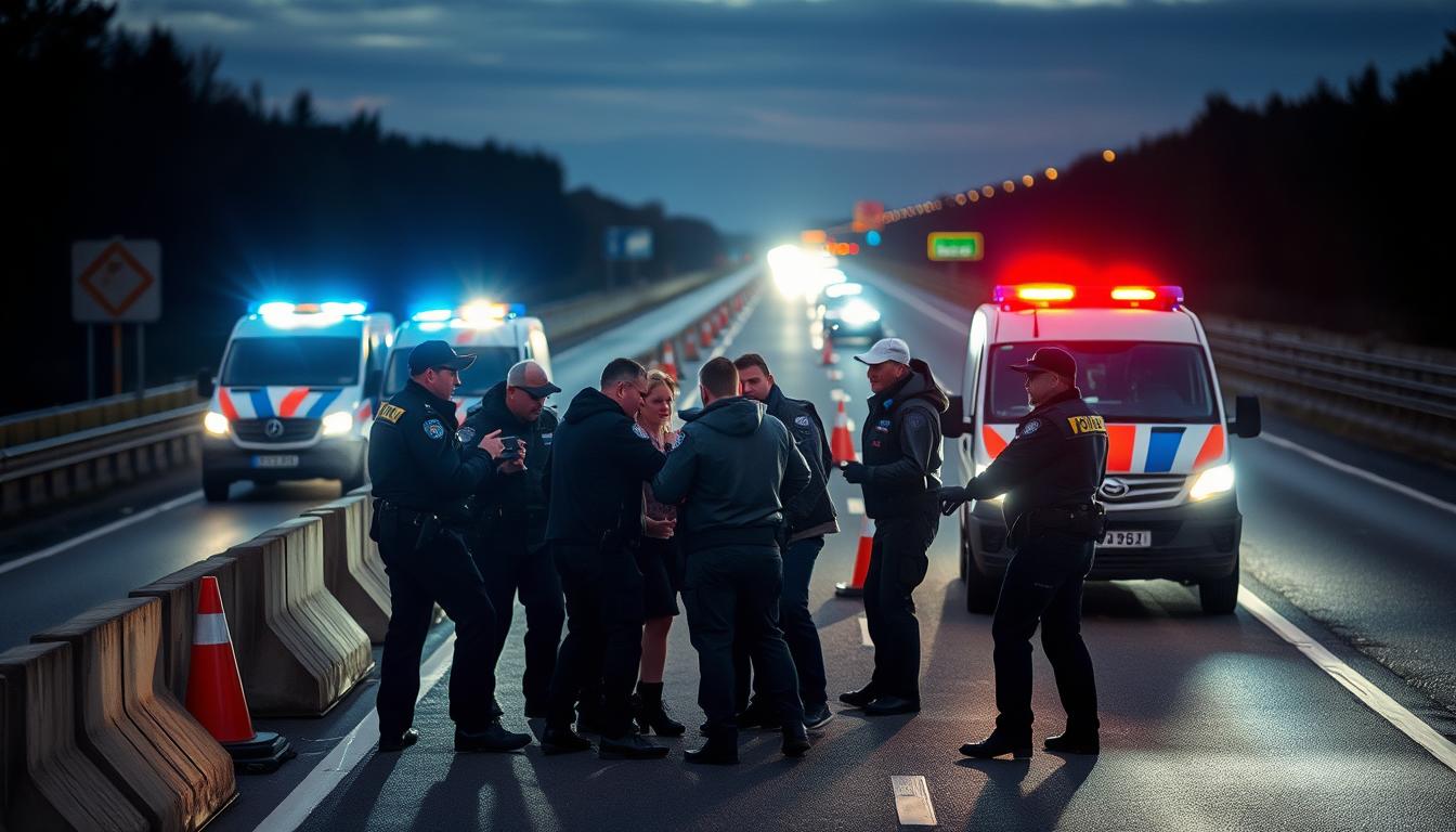 Vollsperrung A57