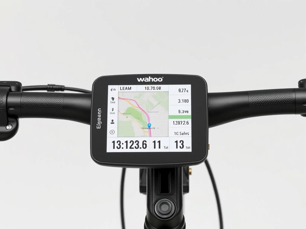 Wahoo ELEMNT ROAM V2 Fahrradcomputer montiert am Lenker Wahoo ELEMNT ROAM V2 Fahrradcomputer montiert am Lenker