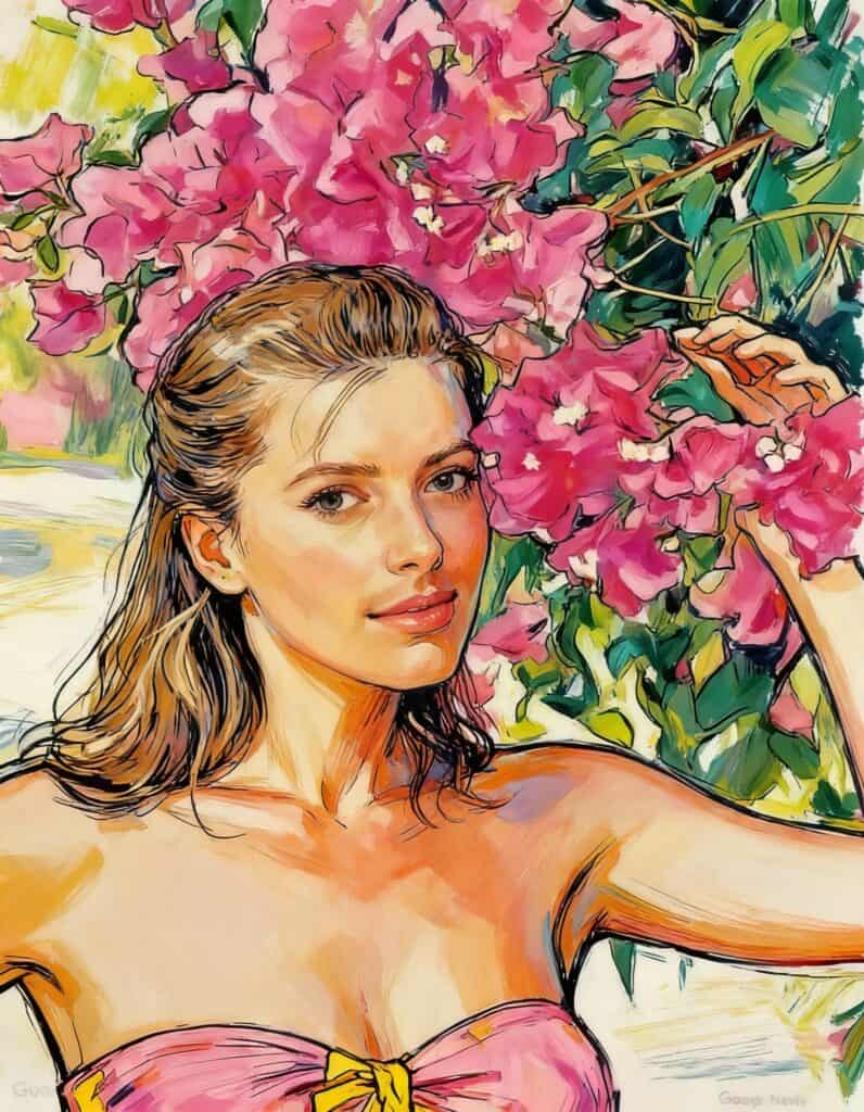 Vom Bikini-Shooting der 90er bis zum klassischen Dirndl hat sie einen eindrucksvollen Wandel vollzogen
