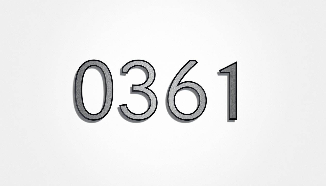 0361 Vorwahl