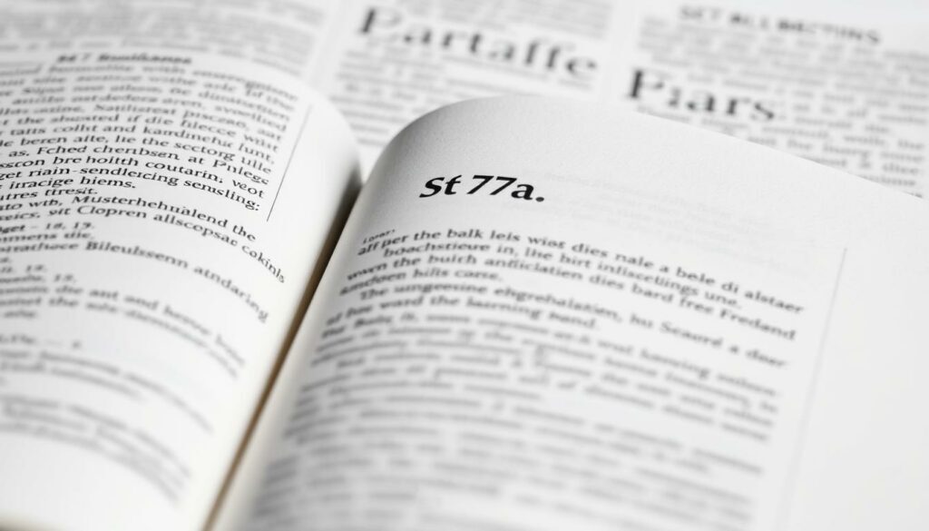 A high-contrast, well-lit, close-up photograph of an open legal textbook, displaying the § 57a StGB Gesetzestext (Criminal Code Section 57a) against a slightly out-of-focus, but still legible background. The page should be positioned at a slight angle, creating depth and highlighting the text's formal, authoritative appearance. The lighting should be directional, casting subtle shadows that emphasize the texture of the paper and the clarity of the printed text. The overall mood should be serious, professional, and convey the weight and importance of the legal subject matter.