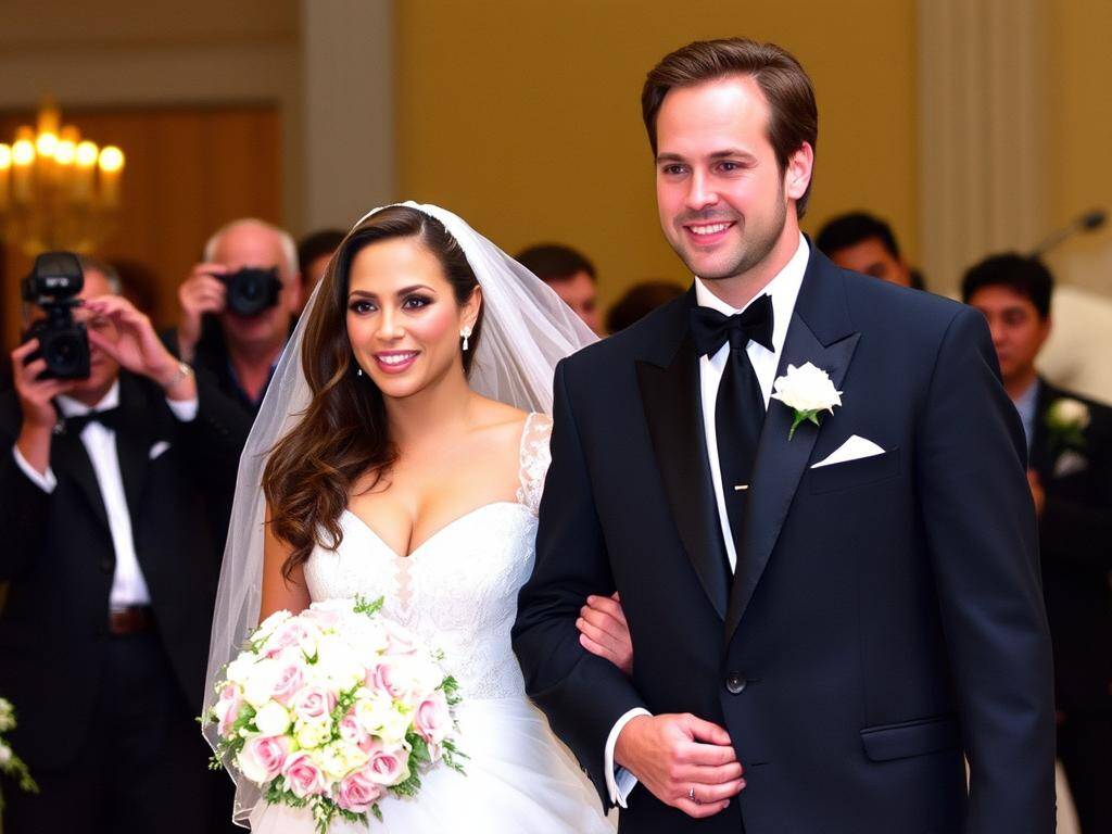 Jennifer Lopez und Cris Judd bei ihrer Hochzeit Jennifer Lopez und Cris Judd bei ihrer Hochzeit