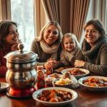 Renata Lusin Familienreise nach Russland