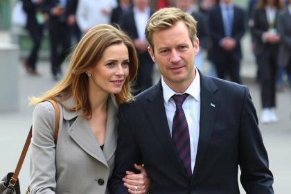 Verena Nagelsmann und Julian Nagelsmann während ihrer gemeinsamen Zeit