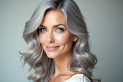 Haarpflege bei grauen Haaren-Titel