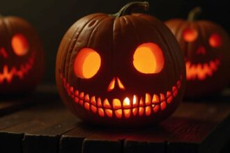 Jack skellington pumpkin for Halloween-Titel