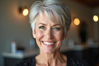 Kurzhaarfrisuren Frauen ab 60-Titel