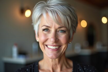 Kurzhaarfrisuren Frauen ab 60-Titel