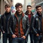 Lederjacken für Herren-Titel