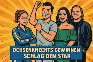 Natascha Ochsenknecht und ihr Sohn Wilson Gonzalez gewinnen Schlag den Star