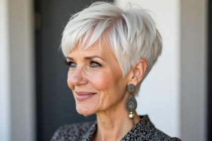 ab 60 fransig pflegeleicht kurzhaarfrisuren frauen frech-Titel