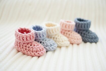 babyschuhe häkeln 0-3 monate-Titel