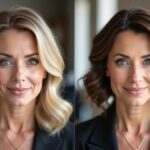 frisuren die jünger machen ab 50 vorher-nachher-Titel