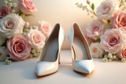 weiße schuhe auf hochzeit-Titel