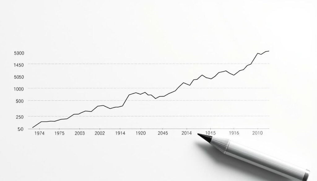 A detailed graph depicting the financial development of Günther Jauch over the years, visualized in a minimalist black and white style with selective color accents. The foreground showcases a line chart tracing Jauch's net worth trajectory, rendered in a precise yet elegant manner. The middle ground features subtle visual cues alluding to his diverse income streams and investments. The background provides a clean, uncluttered canvas, allowing the key financial data to take center stage. The overall mood is one of measured sophistication, reflecting the prudent and calculated nature of Jauch's wealth management approach. A detailed graph depicting the financial development of Günther Jauch over the years, visualized in a minimalist black and white style with selective color accents. The foreground showcases a line chart tracing Jauch's net worth trajectory, rendered in a precise yet elegant manner. The middle ground features subtle visual cues alluding to his diverse income streams and investments. The background provides a clean, uncluttered canvas, allowing the key financial data to take center stage. The overall mood is one of measured sophistication, reflecting the prudent and calculated nature of Jauch's wealth management approach.