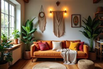Boho Dekoideen für gemütliche Wohnungen-Titel