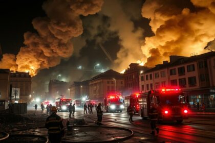 Explosion München Großeinsatz