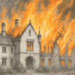 Jagdschloss Regensburg Brand