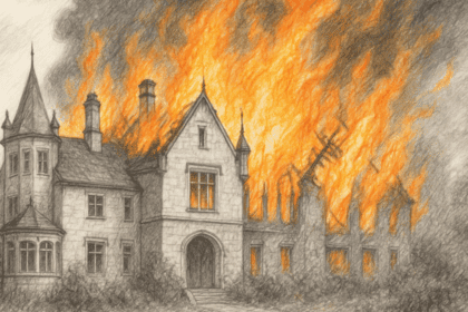 Jagdschloss Regensburg Brand