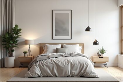 Minimalistische Dekoideen für das Schlafzimmer-Titel
