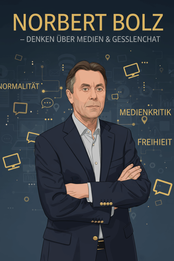 Norbert Bolz im Wandel der Zeit – akademische Laufbahn