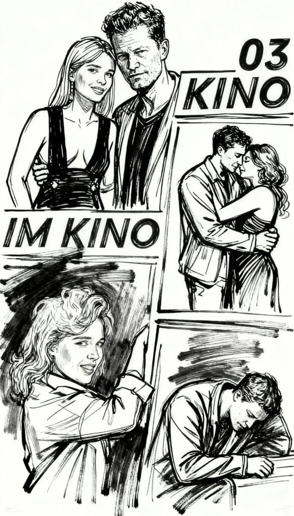 Sein Auftritt war Zuschauer-Rolle, nicht Hauptrolle. 
