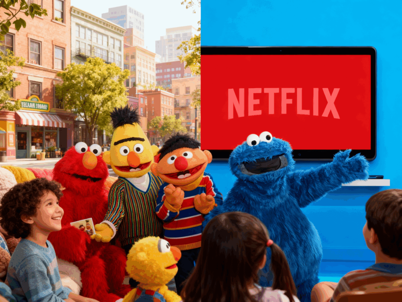 Die Sesamstraße auf Netflix: