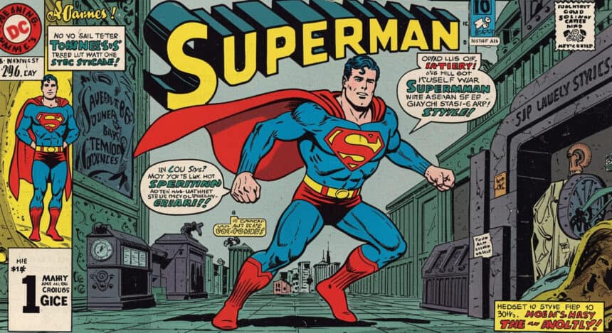 Superman Comic für 8 Millionen Euro versteigert