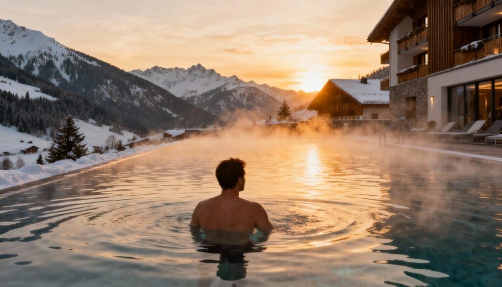 modernen Wellnesshotels in Tirol in den Alpen