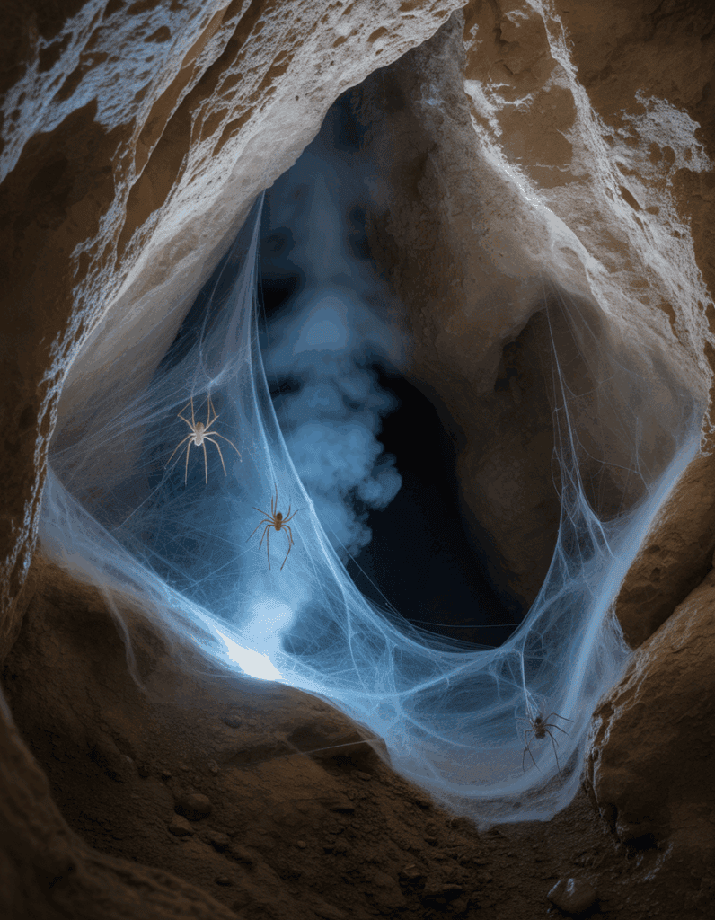 Chemoautotrophes Ökosystem in der Schwefelhöhle Griechenland