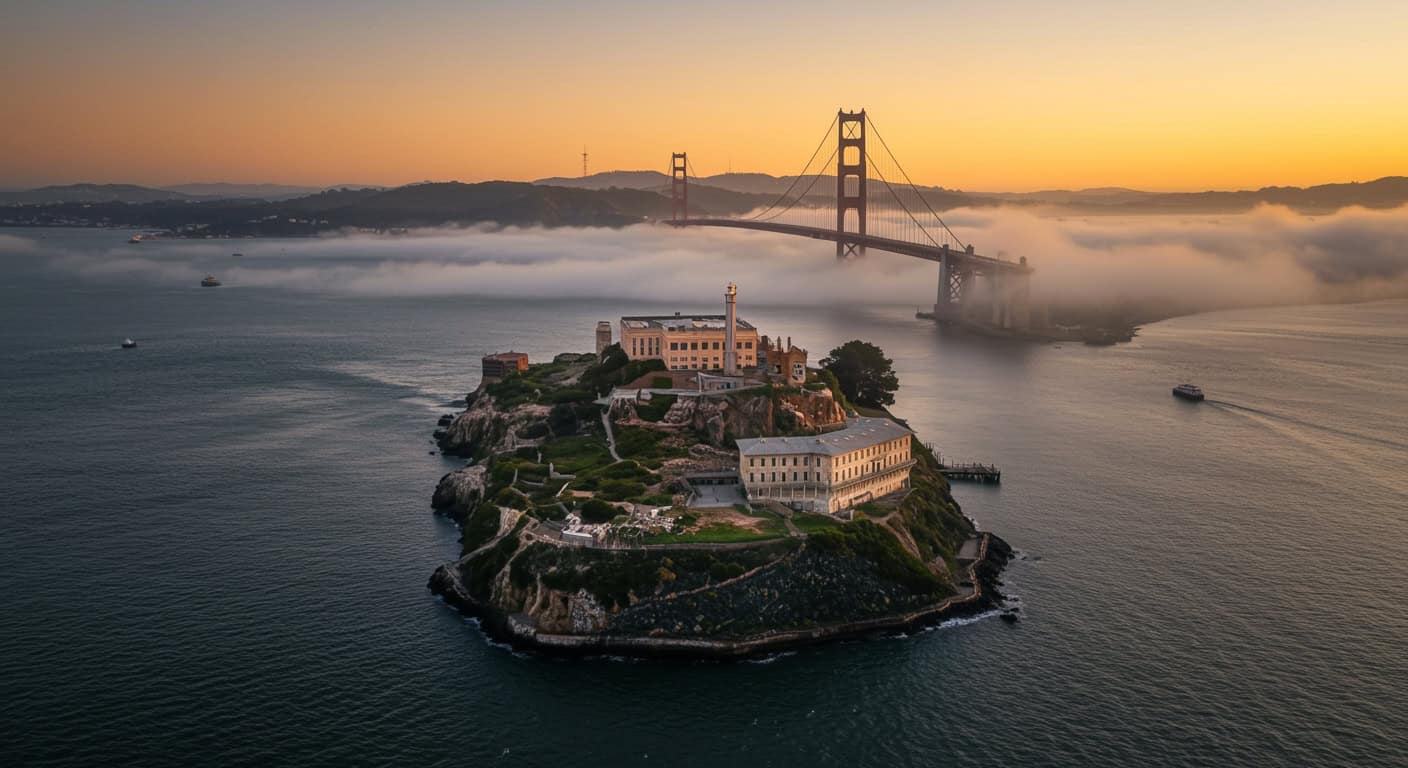 Alcatraz: Geschichte, Legenden und Flucht vom Teufelsfelsen
