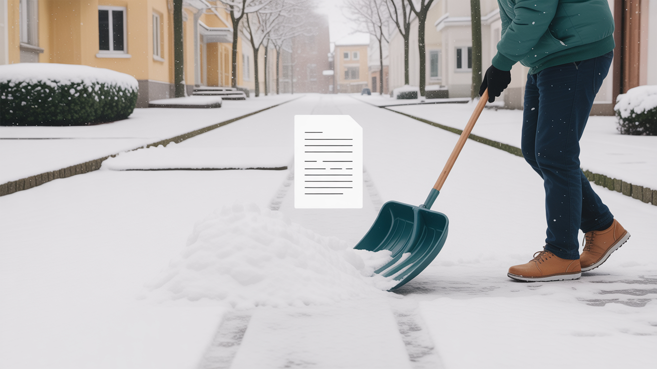 Wintereinbruch Rechte 2026: Arbeit, Lohn & Schneeräumpflicht