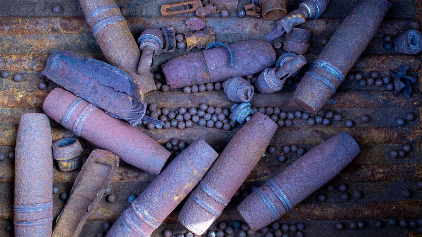 Weltkriegsgranate Po