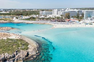 aerial view of beach during daytime